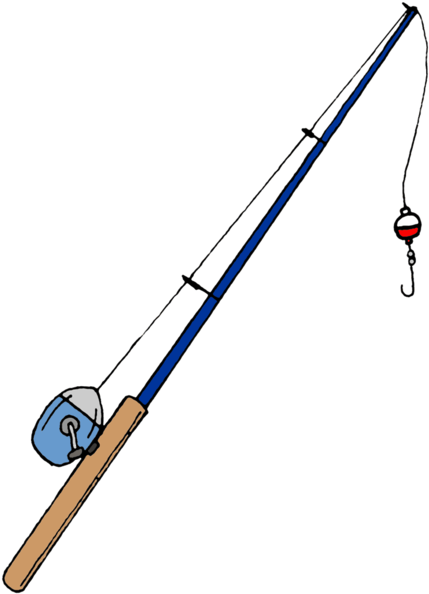 Fishing Pole Png Transparent Free Images - Fishing Pole Cartoon Transparent PNG - 434x600 - Free Download on - Fish Transparent PNG Free Download