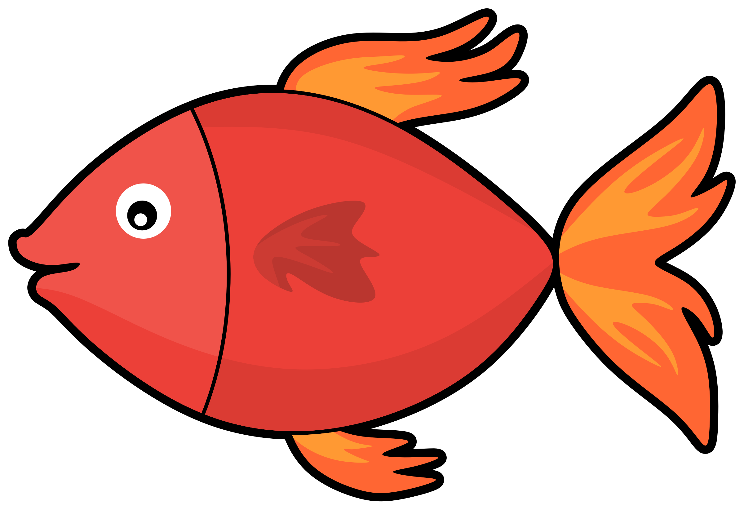 Cartoon Clipart Cartoon - Cartoon Fish - Free Transparent PNG Clipart Images Download. - Fish Transparent PNG Free Download