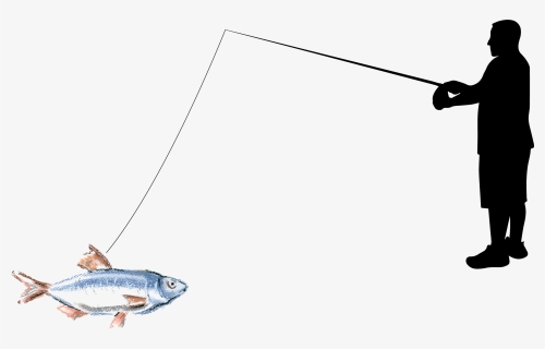La Pesca Fishing Rod Angling - Old Man Fishing Png, Transparent - Fish Transparent PNG Free Download