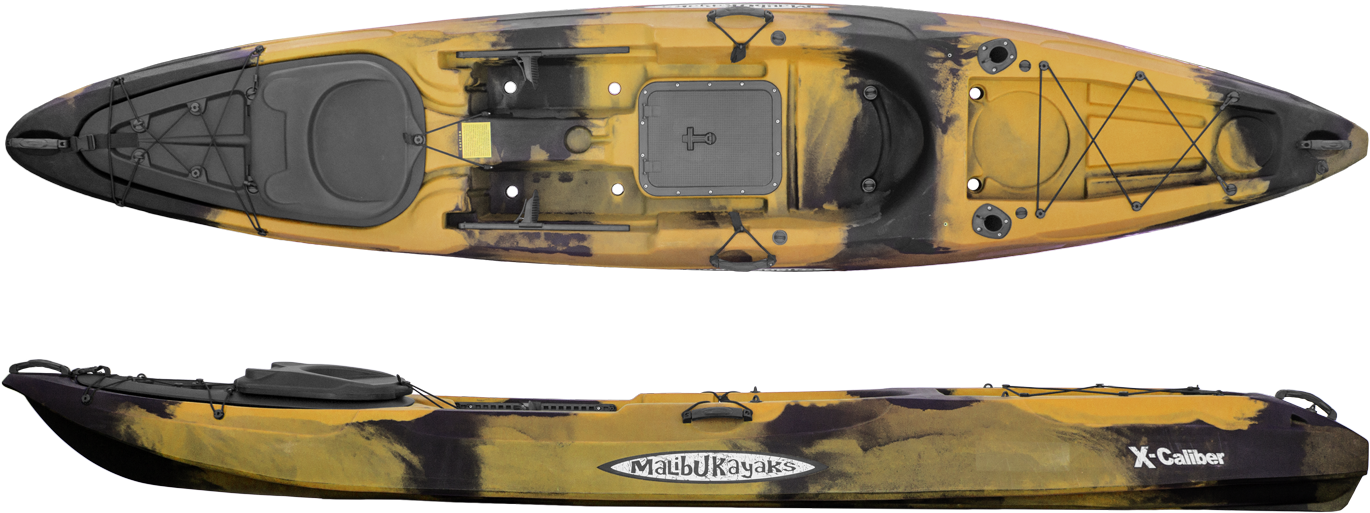 X Caliber Solar Camo Fishing Barge Kayak - Sea Kayak Transparent PNG - 1500x1000 - Free Download on - Fish Transparent PNG Free Download