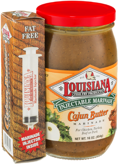 Louisiana Fish Fry Products Injectable Cajun Butter - Convenience Food Transparent PNG - 600x600 - Free Download on - Fish Transparent PNG Free Download