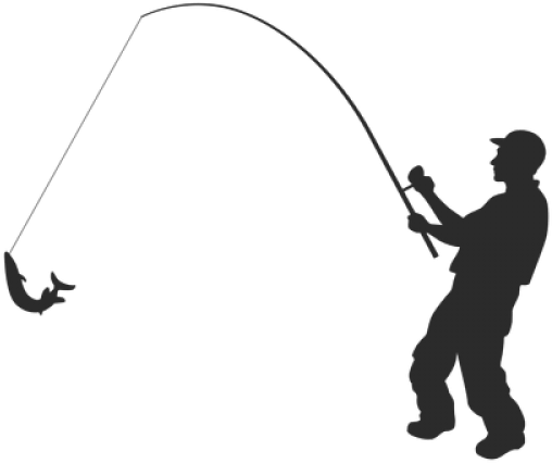Fishing Pole Clipart Png Transparent - Fishing Black And White Png Transparent PNG - 640x480 - Free Download on - Fish Transparent PNG Free Download