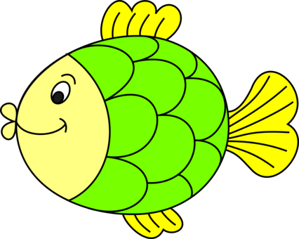 Fishing Coloring Book Drawing - Coloured Pictures Of Fish Transparent PNG - 426x340 - Free Download on - Fish Transparent PNG Free Download