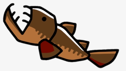 Scribblenauts Monkfish - Scribblenauts Lion Fish, HD Png Download - Fish Transparent PNG Free Download