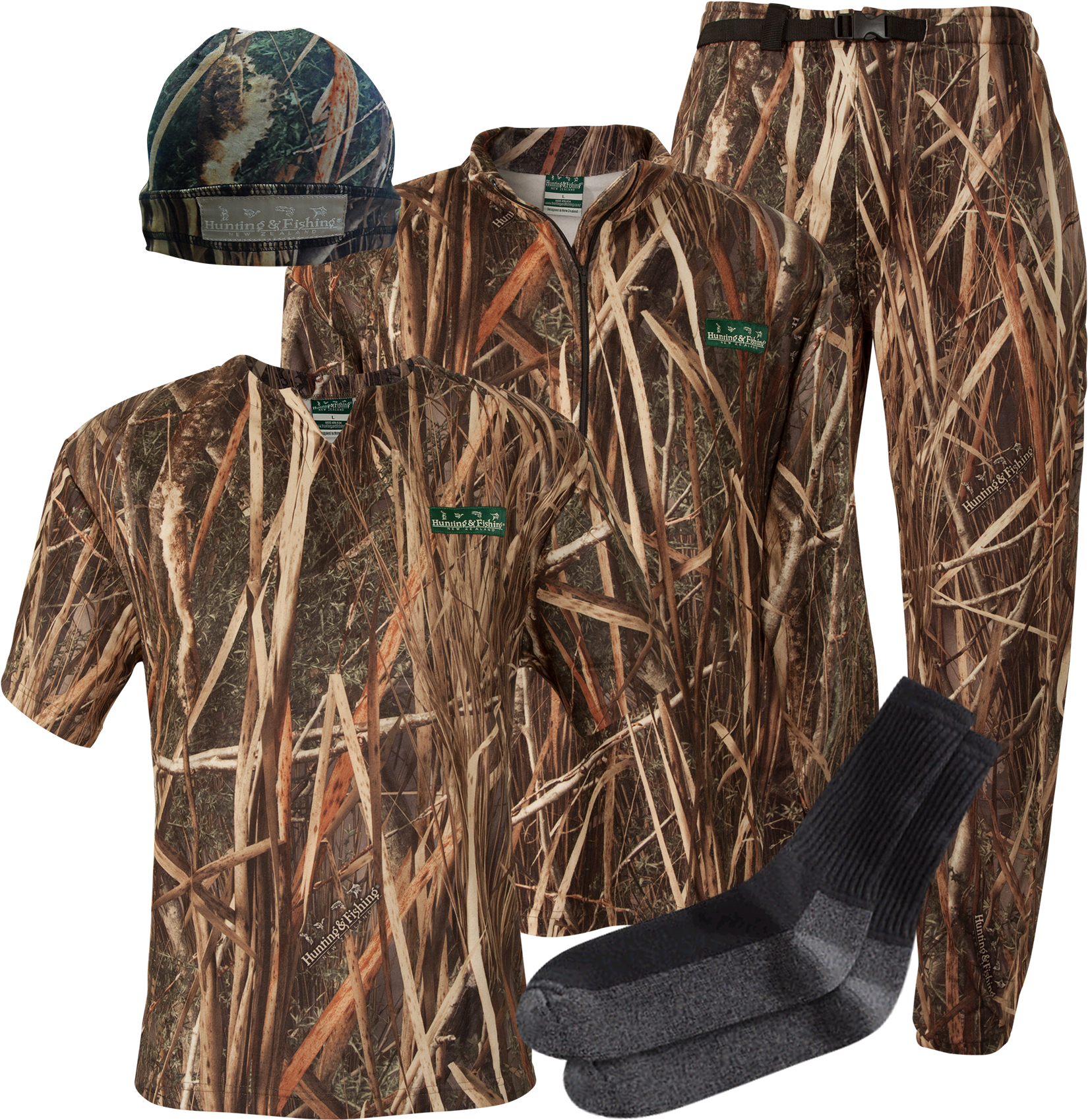 Hunting & Fishing New Zealand Men's Matuku Fleece Camo - Hunting And Fishing Camo Clothing Transparent PNG - 2000x2000 - Free Download on - Fish Transparent PNG Free Download