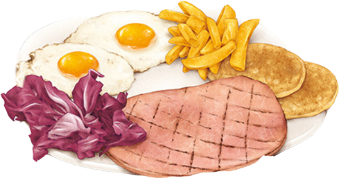 Png Free Library French Fries Food Painting Illustration - Illustration Transparent PNG - 500x500 - Free Download on - Food Transparent PNG Free Download