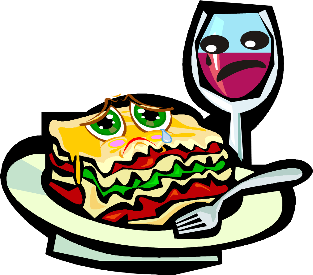 Triste Almuerzo - Italian Food Clip Art - Free Transparent PNG Clipart Images Download. - Food Transparent PNG Free Download