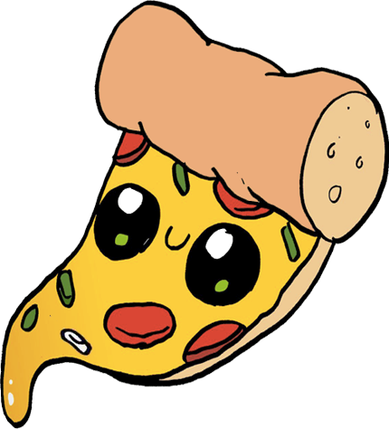 Picture Free Library Drawing Kawaii Pizza Food Cute - Cute Kawaii Food Transparent PNG - 430x474 - Free Download on - Food Transparent PNG Free Download