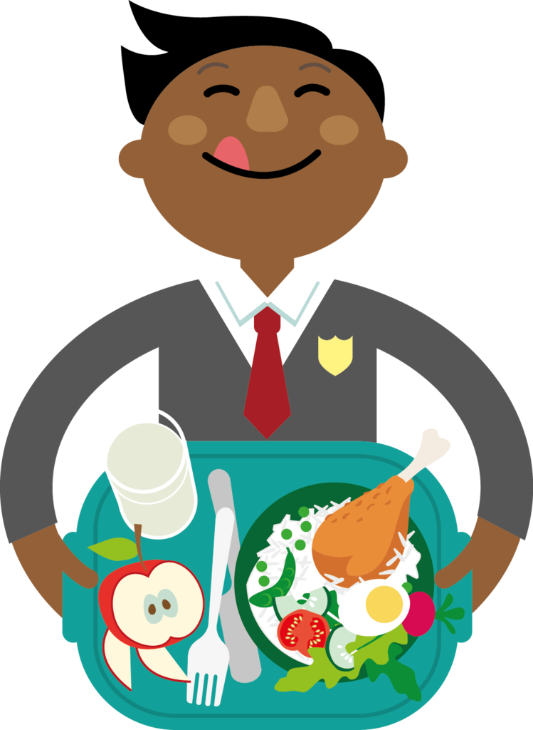 School Food Ambassadors Sfa - Uk School Food Cartoon - Free Transparent PNG Clipart Images Download. - Food Transparent PNG Free Download