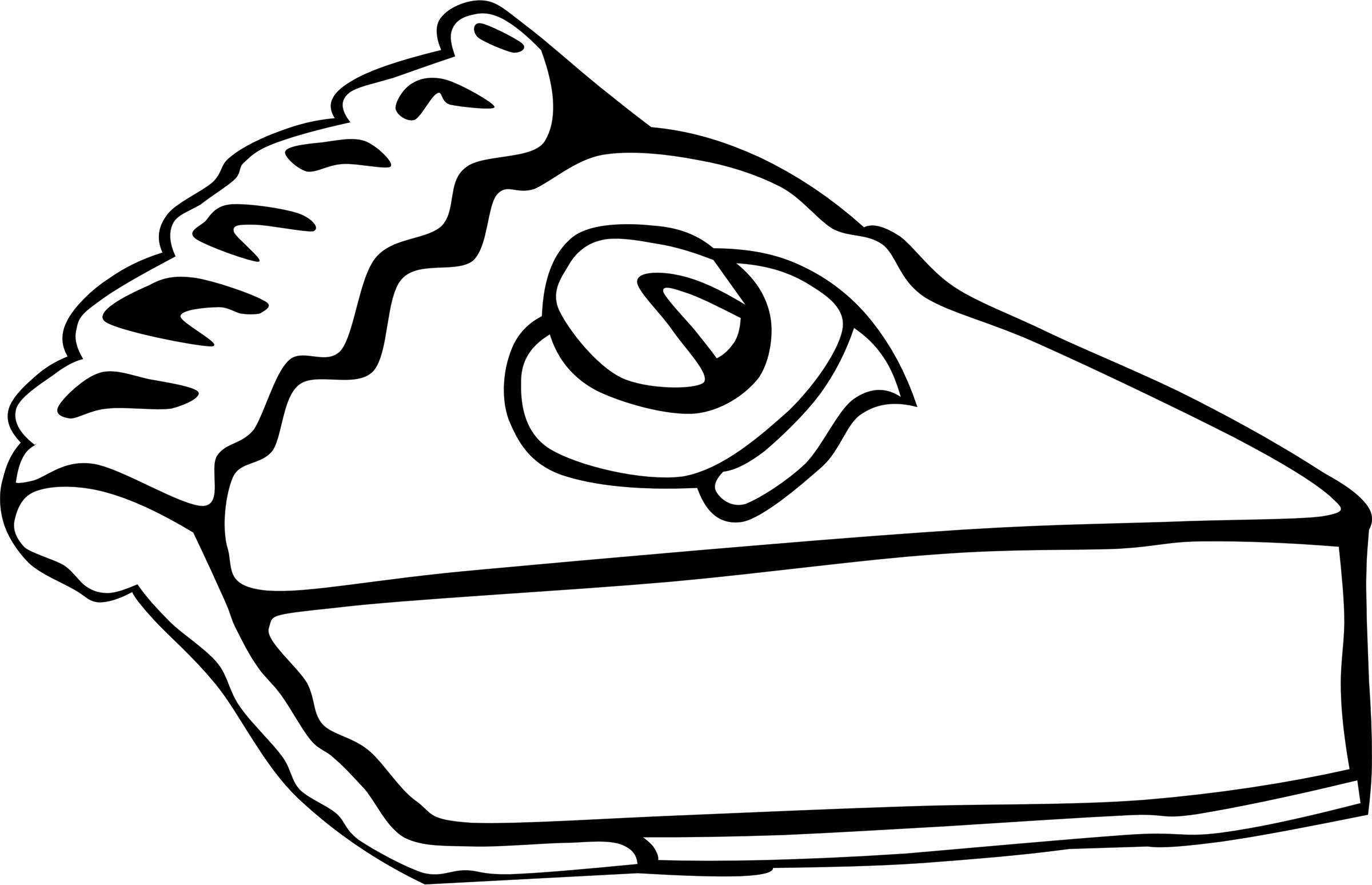 Big Image - Thanksgiving Food Clipart Black And White - Free Transparent PNG Clipart Images Download. - Food Transparent PNG Free Download