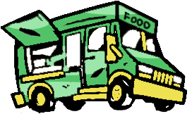 Simple Food Truck Clip Art Food Drive Clipart Cliparts - Food Truck Cuisine: Discover Delicious Recipes From - Free Transparent PNG Clipart Images Download. - Food Transparent PNG Free Download