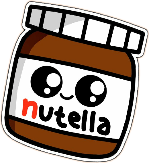 I❤nutella Kawaii Kawaii Food Nutellaaaaaa - Nutella Kawaii Transparent PNG - 520x567 - Free Download on - Food Transparent PNG Free Download