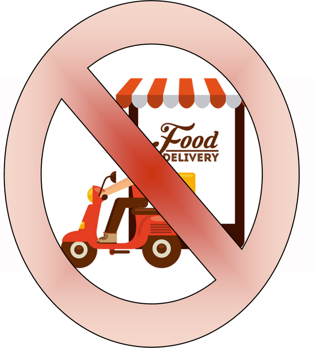 Outside Food Delivery Services - Food Delivery Cartoon - Free Transparent PNG Clipart Images Download. - Food Transparent PNG Free Download