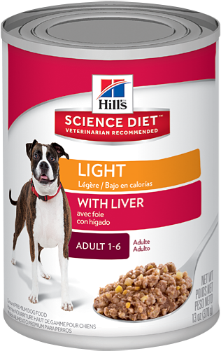 Sd Adult Light With Liver Dog Food Canned - Hill's Science Diet Adult Light Transparent PNG - 500x500 - Free Download on - Food Transparent PNG Free Download