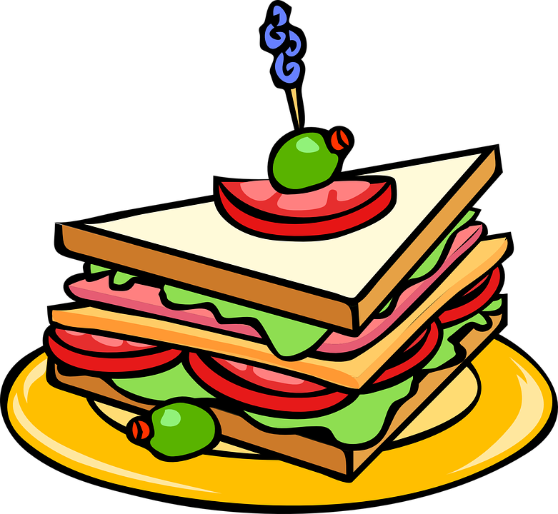 Party Food Clipart Sandwich Food Cheese Free Vector - Food Clipart - Free Transparent PNG Clipart Images Download. - Food Transparent PNG Free Download