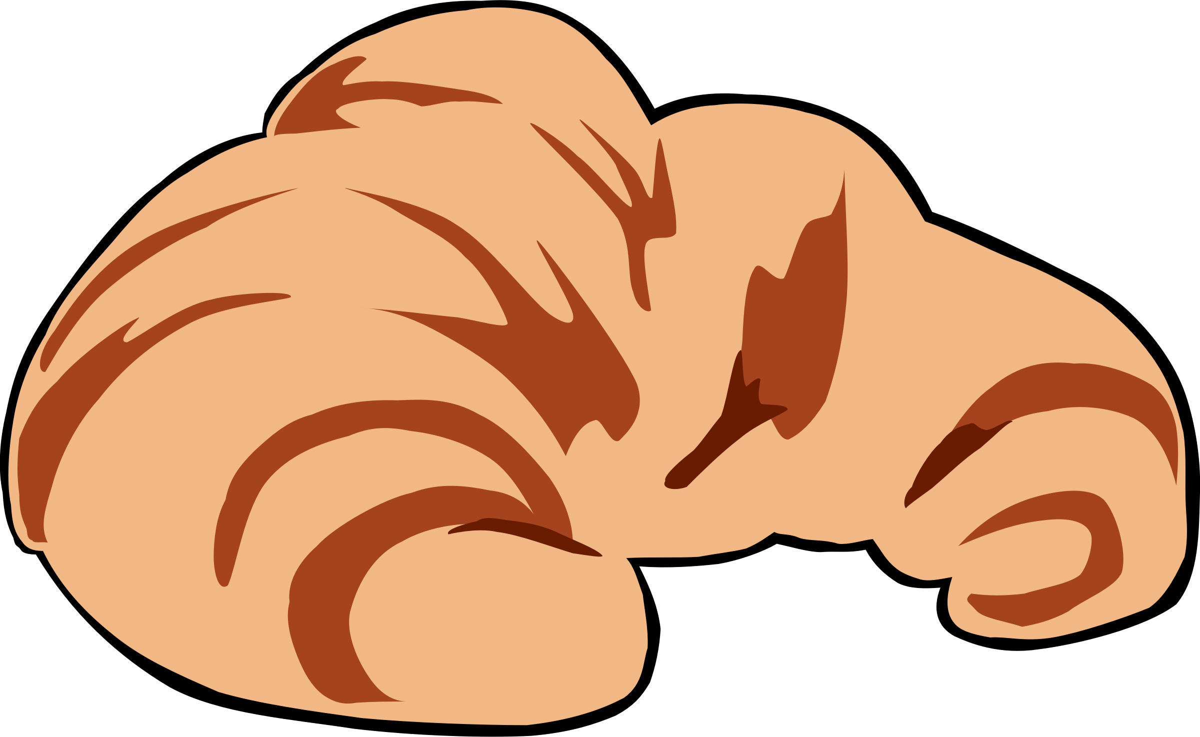 Breakfast Clipart Transparent Food - Croissant Clip Art - Free Transparent PNG Clipart Images Download. - Food Transparent PNG Free Download