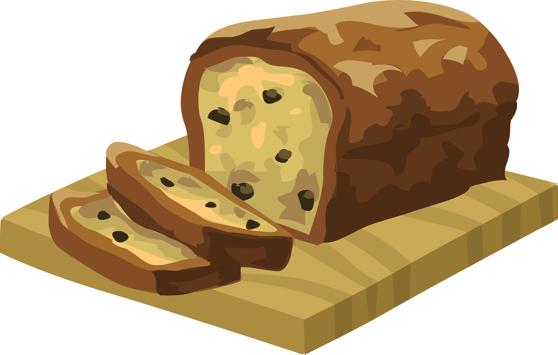Bread Clipart Photo Food Clip Art - Banana Loaf Clip Art Transparent PNG - 800x510 - Free Download on - Food Transparent PNG Free Download