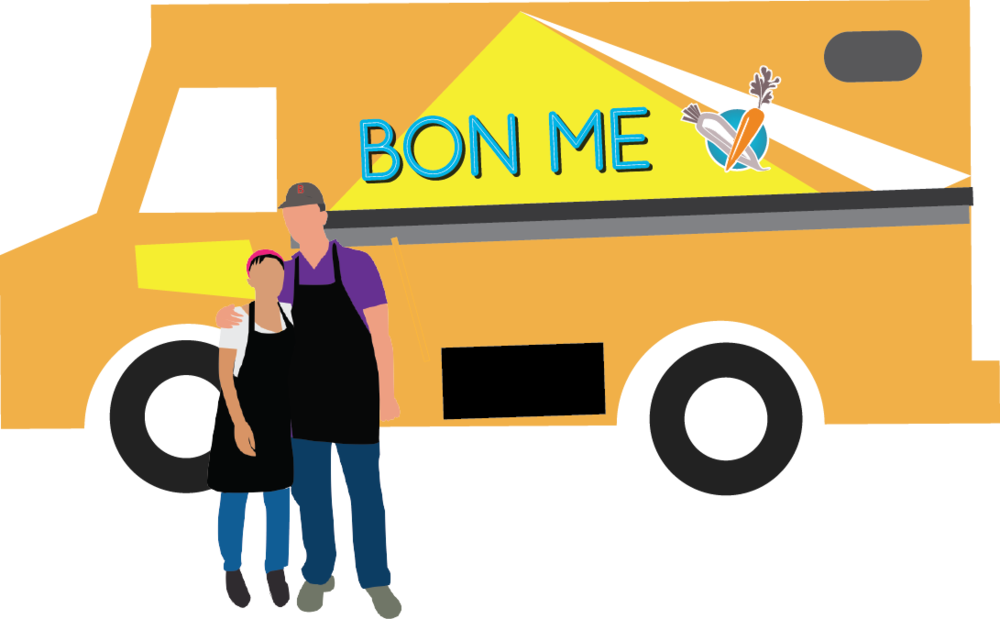 Founders Alison Fong And Patrick Lynch Started Bon - Bon Me Food Truck - Free Transparent PNG Clipart Images Download. - Food Transparent PNG Free Download