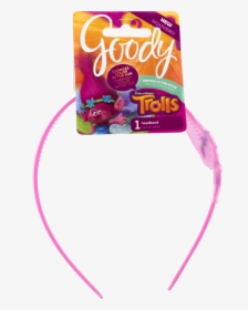 Goody Dreamworks Trolls Headband Pink - Natural Foods, HD Png Download - Food Transparent PNG Free Download