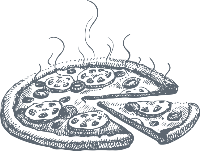 Hamburger Hot Dog Fast Food Teppanyaki French Fries - Pizza Doodle Transparent Transparent PNG - 791x502 - Free Download on - Food Transparent PNG Free Download