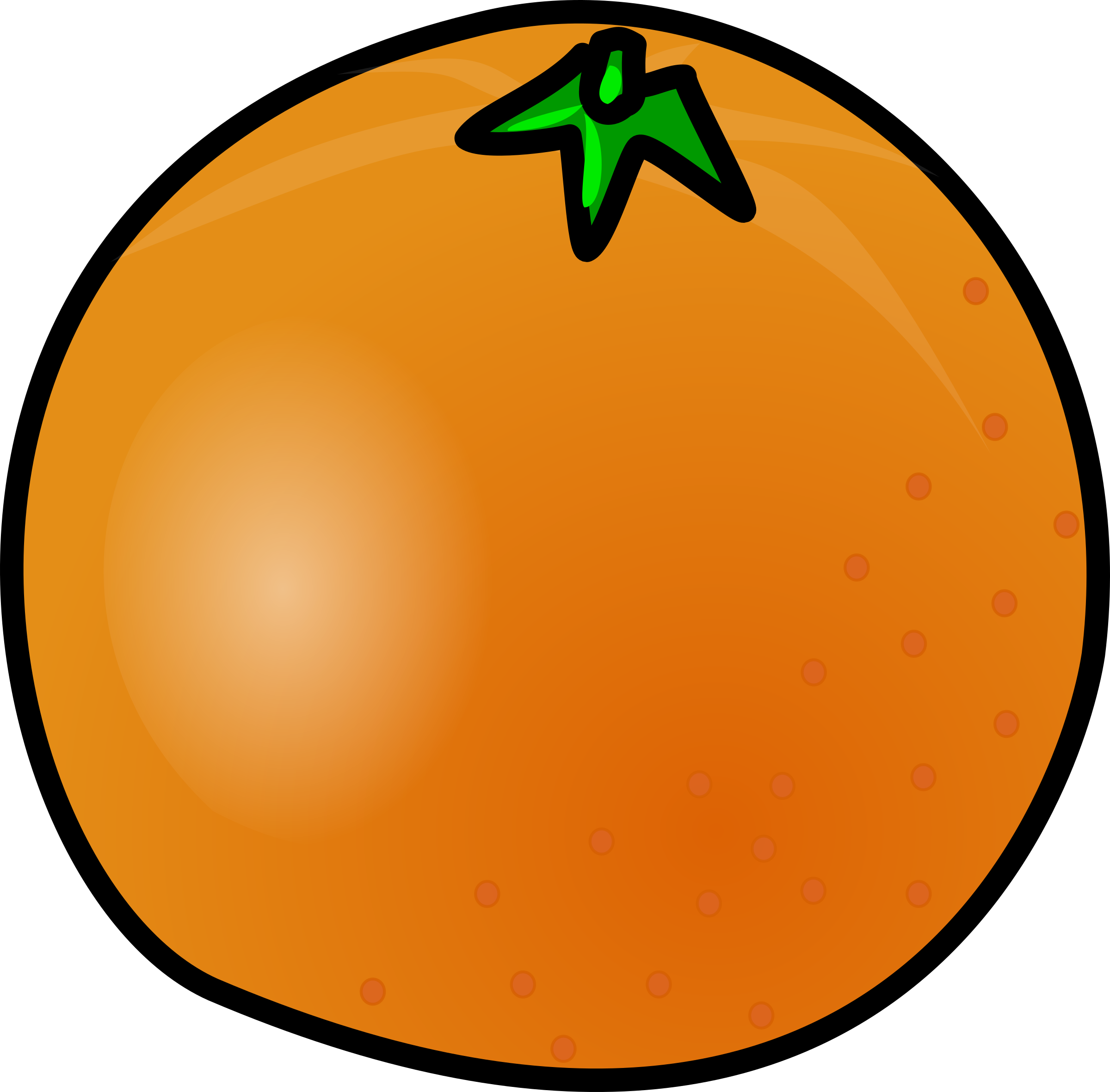 Orange Black, Food, Fruit, Outline, White, Cartoon, - Animated Picture Of An Orange - Free Transparent PNG Clipart Images Download. - Food Transparent PNG Free Download