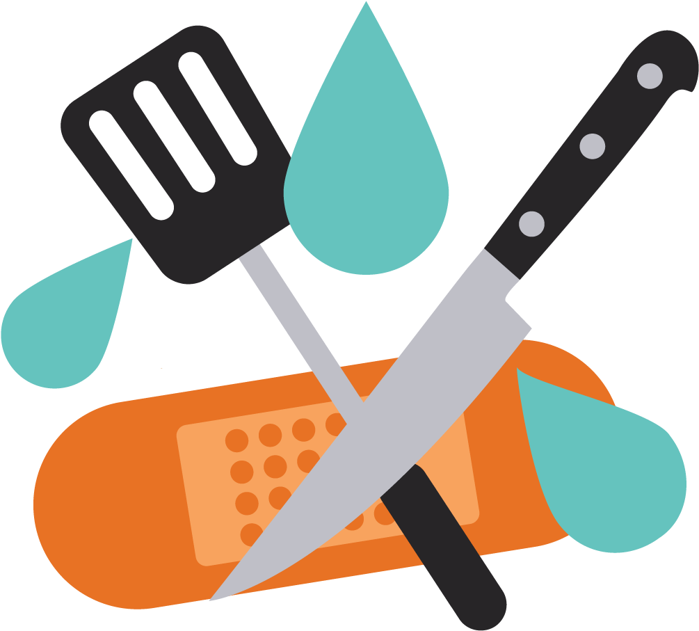 Health & Safety - Kitchen And Food Safety Clipart - Free Transparent PNG Clipart Images Download. - Food Transparent PNG Free Download