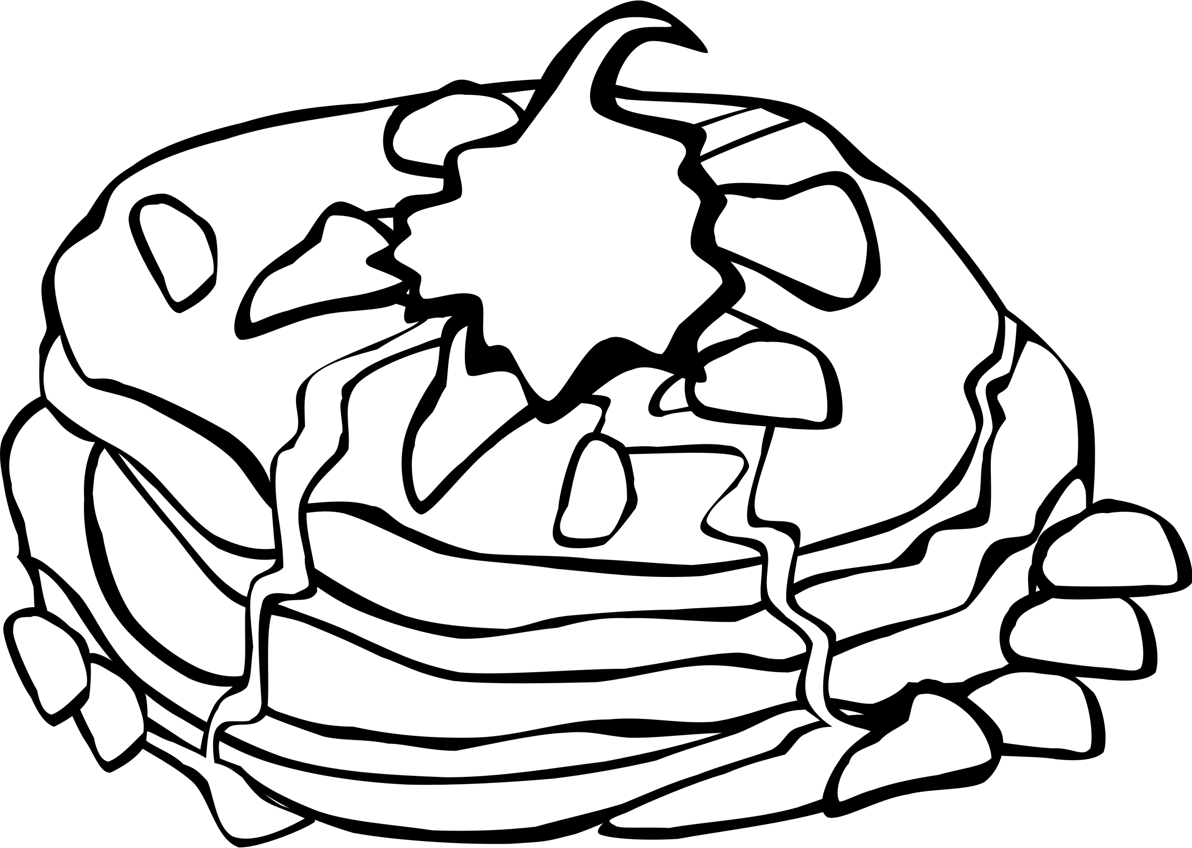 Breakfast Clipart Transparent Food - Breakfast Food Coloring Pages - Free Transparent PNG Clipart Images Download. - Food Transparent PNG Free Download