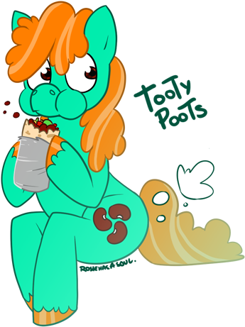 Rosiehasasoul, Burrito, Fart, Food, Oc, Oc Only, Safe, - Portable Network Graphics Transparent PNG - 500x536 - Free Download on - Food Transparent PNG Free Download