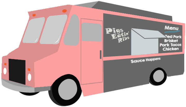 Cordwood Bbq Traverse City Mi Food Trucks Roaming Hunger - Food Truck - Free Transparent PNG Clipart Images Download. - Food Transparent PNG Free Download