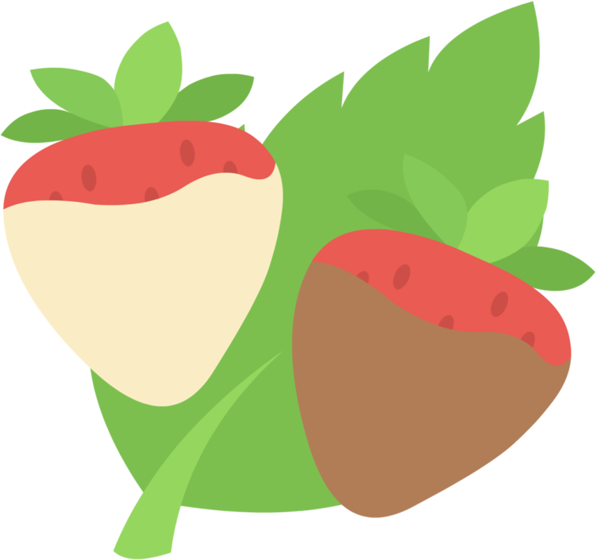 Strawberry Dream's Cutie Mark By Furrikira - Mlp Cutie Mark Food - Free Transparent PNG Clipart Images Download. - Food Transparent PNG Free Download