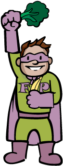 Food Power Fruits & Veggies - Superhero Writing Activities Eyfs Transparent PNG - 360x361 - Free Download on - Food Transparent PNG Free Download