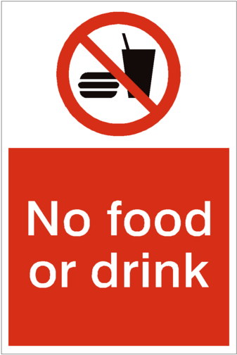 No Food Or Drink Sign - No Food Waste Sign - Free Transparent PNG Clipart Images Download. - Food Transparent PNG Free Download