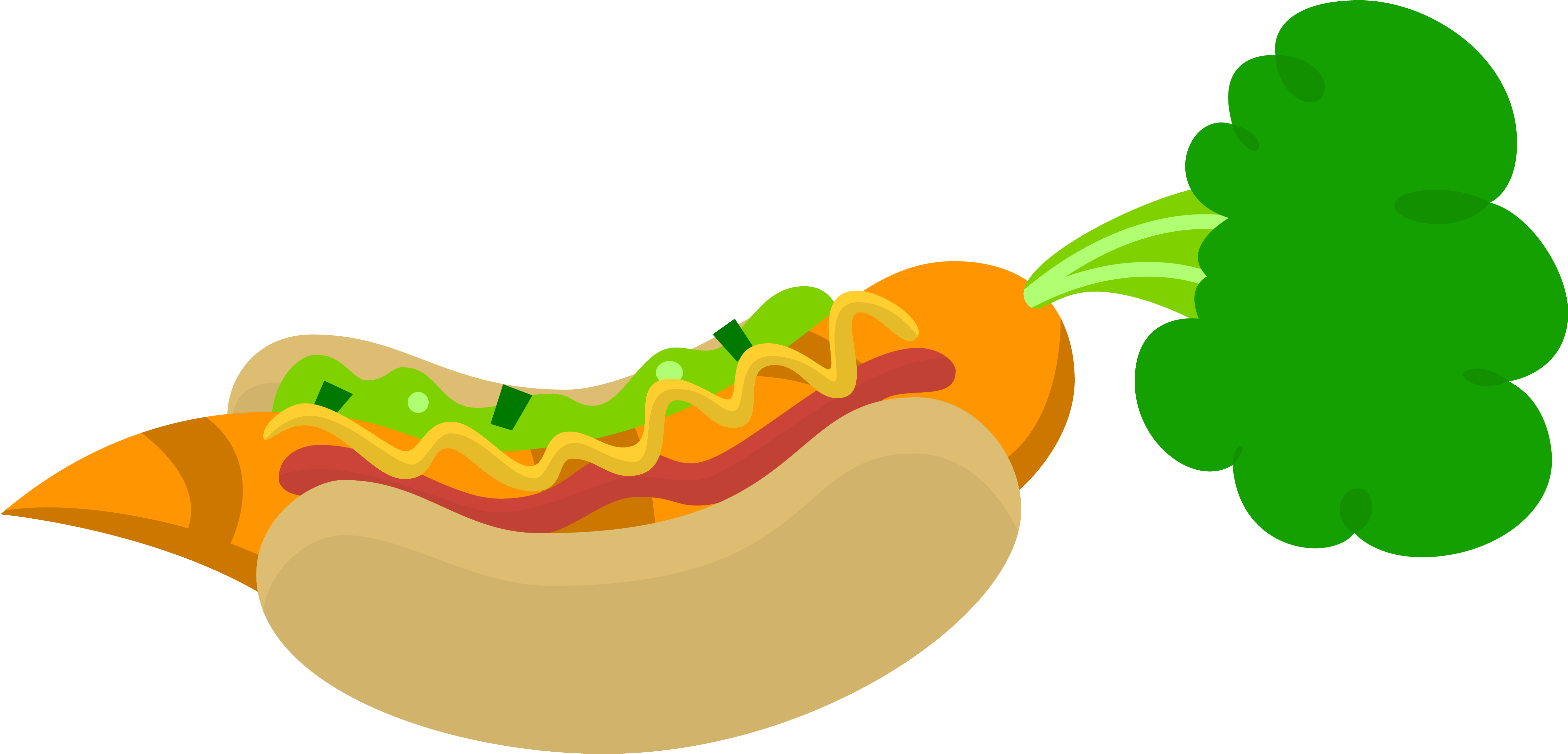 Glitchking123, Carrot, Carrot Dog, Food, No Pony, Rarity - Mlp Food - Free Transparent PNG Clipart Images Download. - Food Transparent PNG Free Download