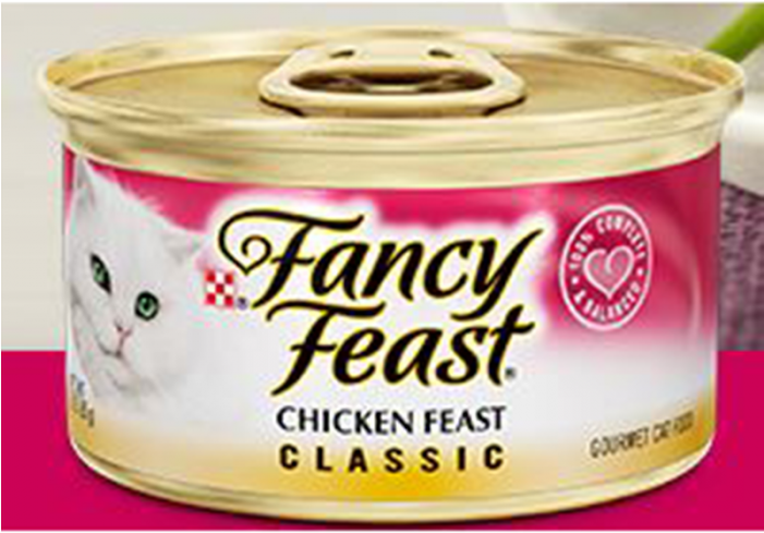 Fancy Feast Glassic Chicken Canned Food - Fancy Feast Cat Food Chicken Classic Transparent PNG - 700x700 - Free Download on - Food Transparent PNG Free Download