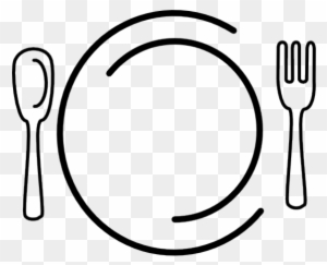 Cutlery Clipart Dinner - Food And Drink Clipart Black And White - Free Transparent PNG Clipart Images Download. - Food Transparent PNG Free Download