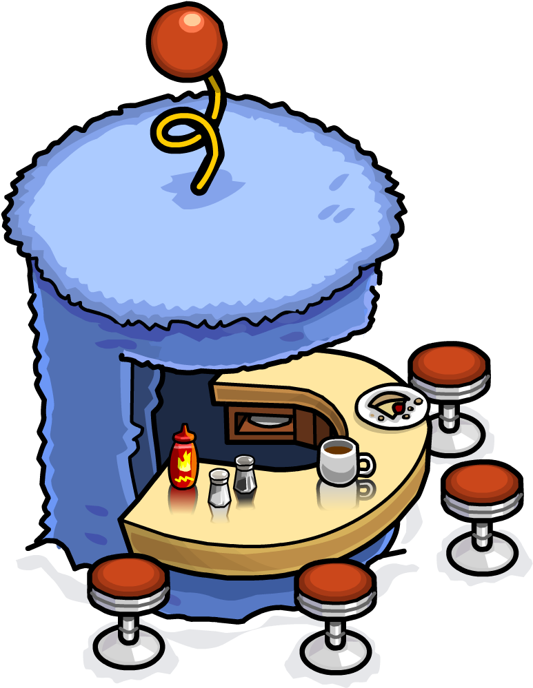 Puffle Party 2012 Forest Food Stand - Club Penguin Food Stand - Free Transparent PNG Clipart Images Download. - Food Transparent PNG Free Download