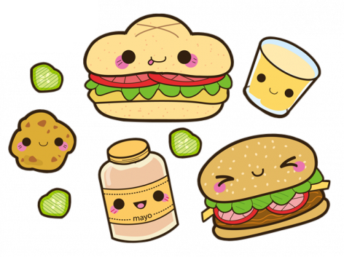 Resultado De Imagen Para Imagenes De Tumblr Kawaii - Kawaii Food - Free Transparent PNG Clipart Images Download. - Food Transparent PNG Free Download