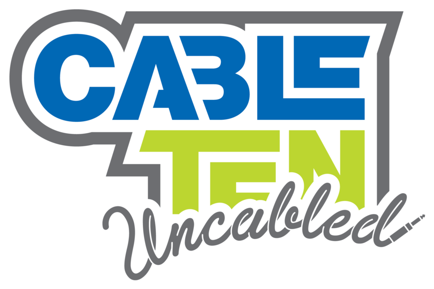 Cable Ten Uncabled Logo Final Stacked White Outline - Fort Collins Food Truck Rally - Free Transparent PNG Clipart Images Download. - Food Transparent PNG Free Download