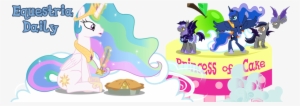 Banner, Bat Pony, Cake, Equestria Daily, Food, Pie, - Princess Celestia Transparent PNG - 1000x350 - Free Download on - Food Transparent PNG Free Download