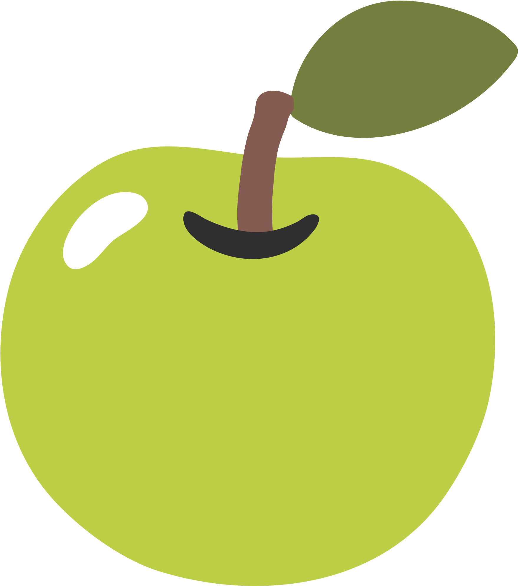 Fileemoji U1f34f - Emoji Food Android Png - Free Transparent PNG Clipart Images Download. - Food Transparent PNG Free Download
