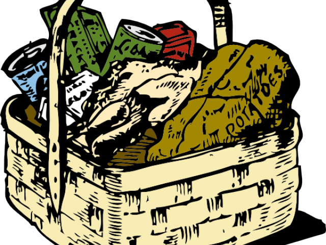 Food Basket Cliparts - Food Basket Tote Bag, Adult Unisex, Natural - Free Transparent PNG Clipart Images Download. - Food Transparent PNG Free Download