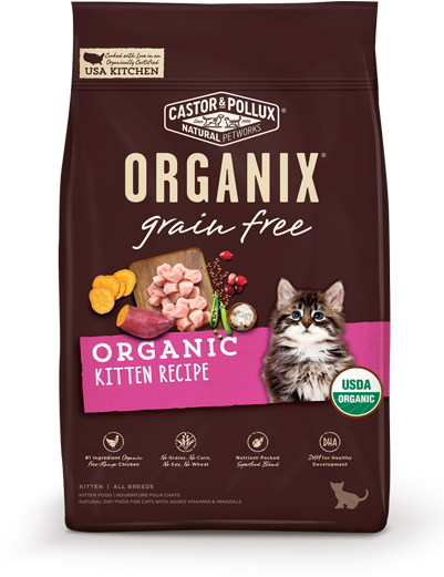Organix Grain Free Organic Kitten Recipe - Organix Puppy Food Transparent PNG - 400x550 - Free Download on - Food Transparent PNG Free Download