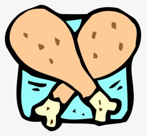 Chicken Leg Piece Clipart, HD Png Download - Food Transparent PNG Free Download