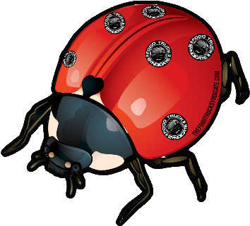 "new" The Food Syndicate Lady Bird Sticker - Food - Free Transparent PNG Clipart Images Download. - Food Transparent PNG Free Download