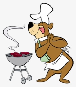 Yogi Bear Making Food - Yogi Bear With Food, HD Png Download - Food Transparent PNG Free Download