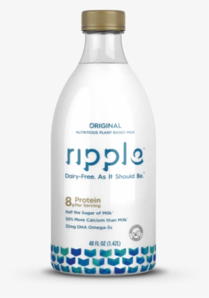 Peas Credit - Ripple Milk Vs Cow's Milk Transparent PNG - 370x527 - Free Download on - Food Transparent PNG Free Download