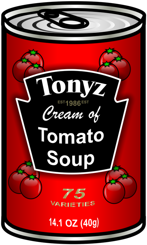Vector Can Of Soup Clipart - Tin Of Chicken Soup Transparent PNG - 800x800 - Free Download on - Food Transparent PNG Free Download