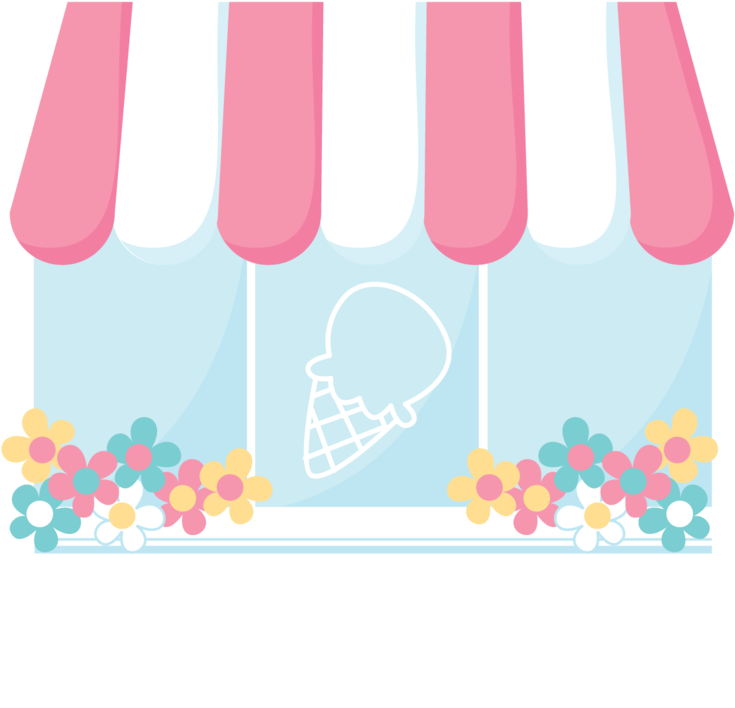 Zwd Ice Cream - Minus Say Hello Cliparts Cute Ice Cream Cart - Free Transparent PNG Clipart Images Download. - Food Transparent PNG Free Download