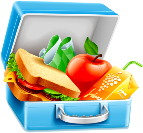 Healthy Food Clipart - Lunch Box Clipart Transparent PNG - 570x465 - Free Download on - Food Transparent PNG Free Download