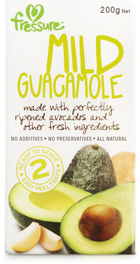 Mild Guacamole - Fressure Foods Guacamole Mild 200g Transparent PNG - 600x1350 - Free Download on - Food Transparent PNG Free Download